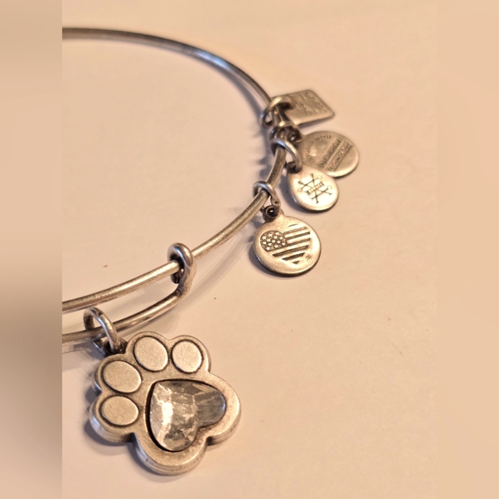 Alex and Ani Paw Bracelet